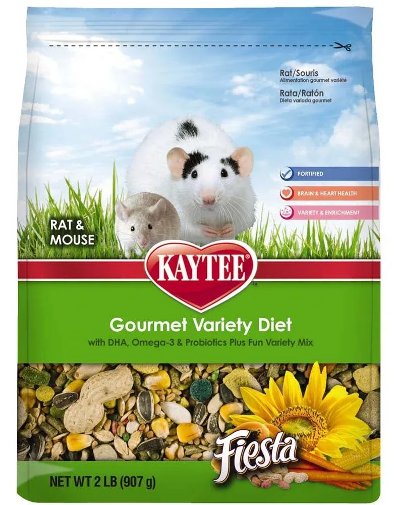 Kaytee Fiesta Mouse Rat Food 2 lb