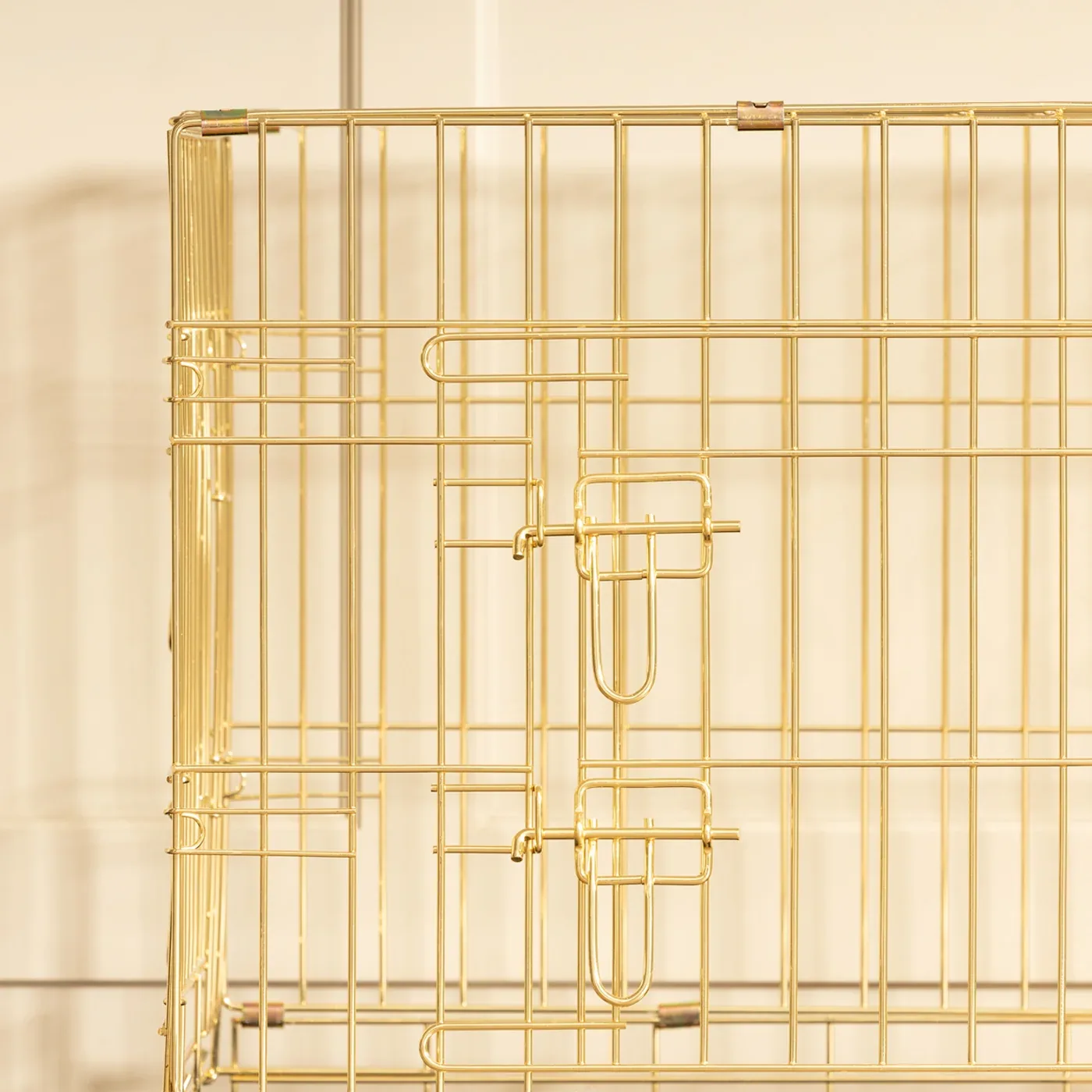 Special Edition Heavy Duty Deluxe Dog Crate in Champagne Gold by Lords & Labradors - Image 2