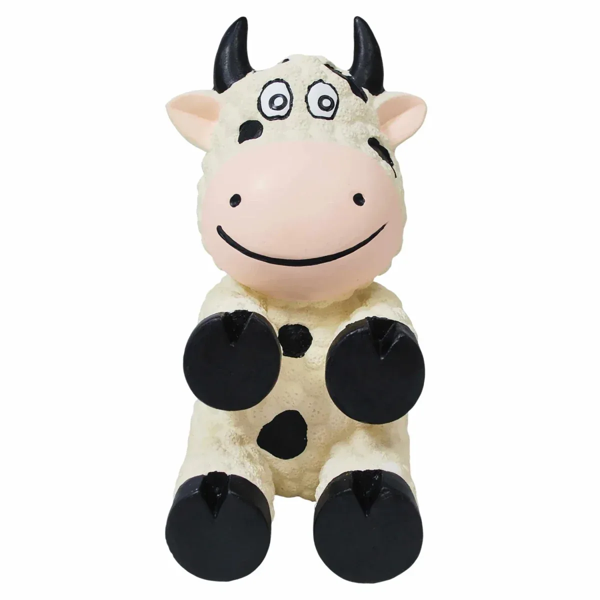 KONG Wiggi Cow Dog Chew Toy Small - Image 2