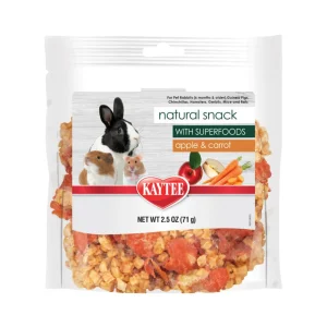 Kaytee Natural Snack with Superfoods Carrot & Apple Carrot and Apple Blend, 2.5 oz