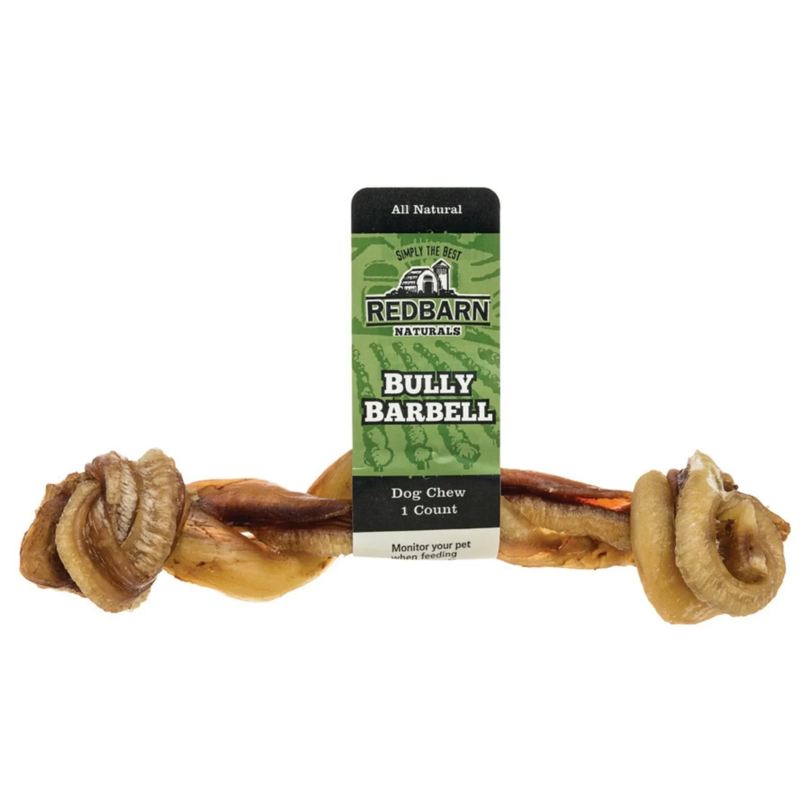 Redbarn Pet Products Bully Barbells Dog Treat Mini, 50 ct