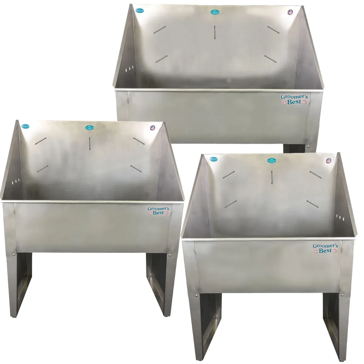 Groomer's Best Stainless Dog Grooming Tubs