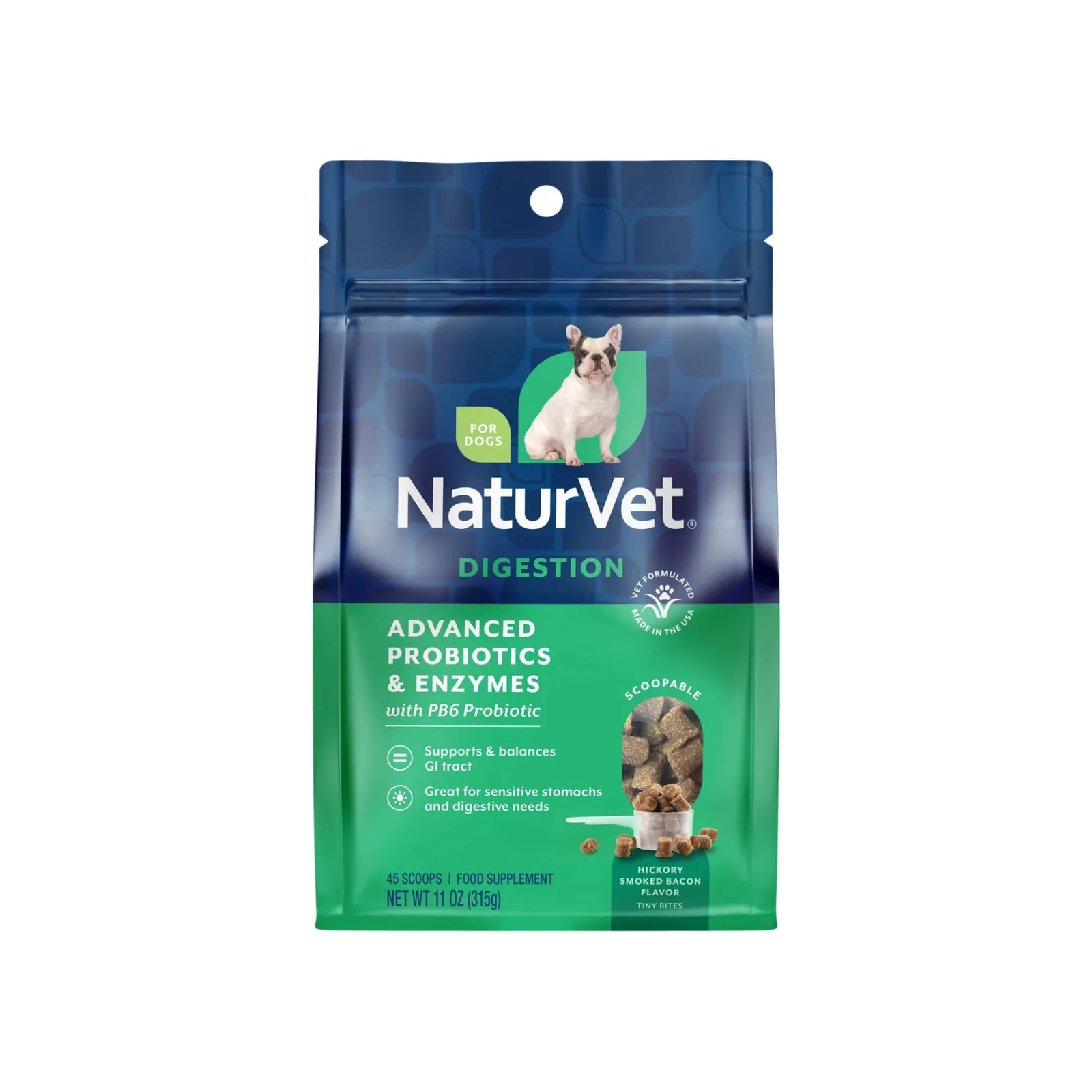 NaturVet Advanced Probiotics & Enzymes for Dogs - Image 2