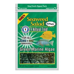 San Francisco Bay Brand Seaweed Salad Fish Food 30 g, 10 ct