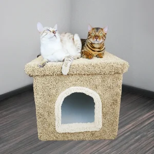 Premier Litter Box Enclosure | Extra Large Hidden Cat Litter Box Furniture