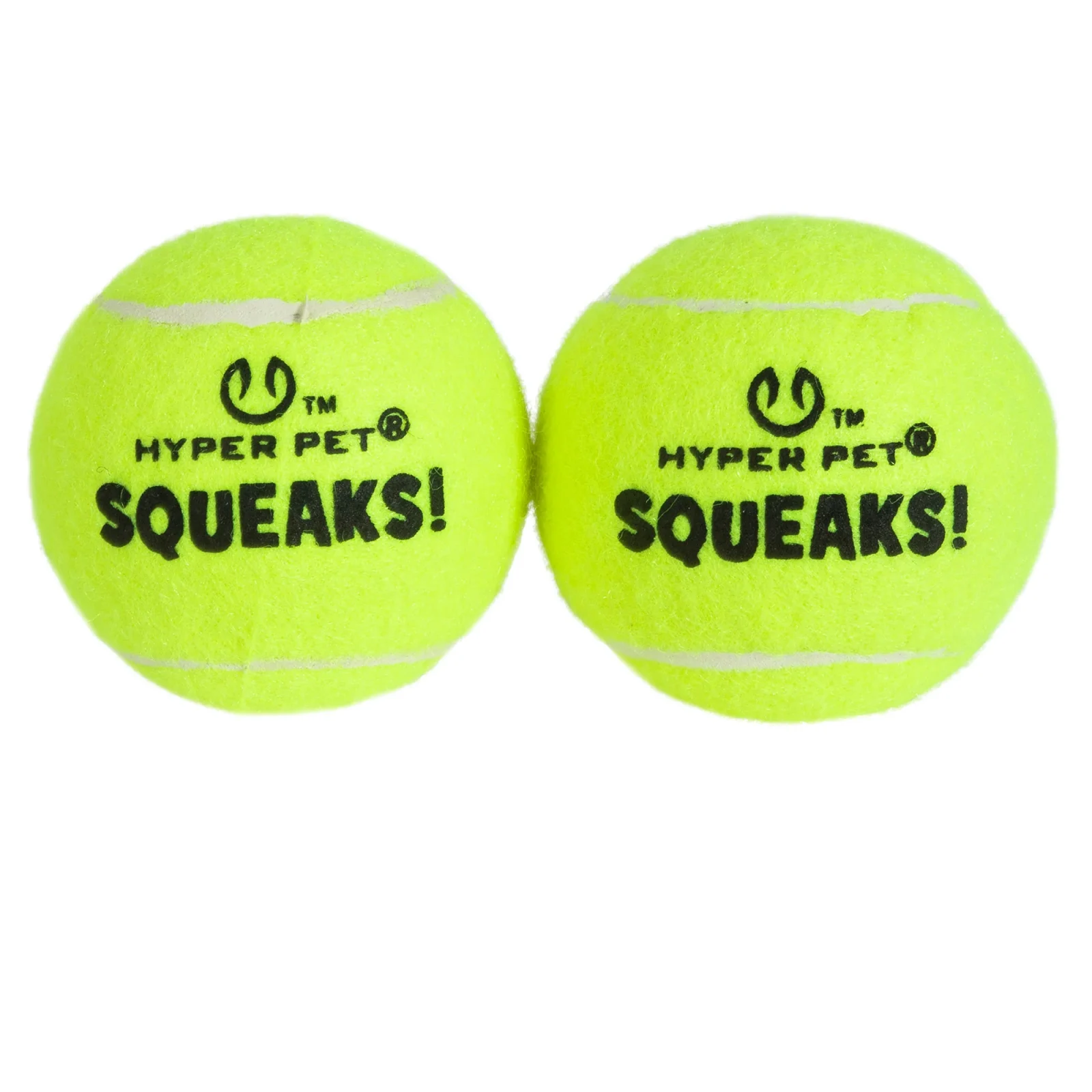 Hyper Pet Squeaks! Tennis Balls With Squeakers