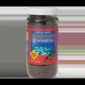 San Francisco Bay Brand Bloodworms Freeze-Dried Freshwater Fish Food