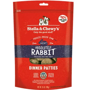 Stella & Chewy's Dog Freeze-Dried Dinner Patties Rabbit 25 oz