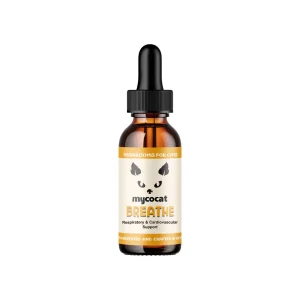 MycoDog Breathe Liquid Respiratory & Cardiovascular Supplement for Cats