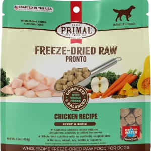 Primal Dog Freeze-Dried Pronto Chicken, 16 oz
