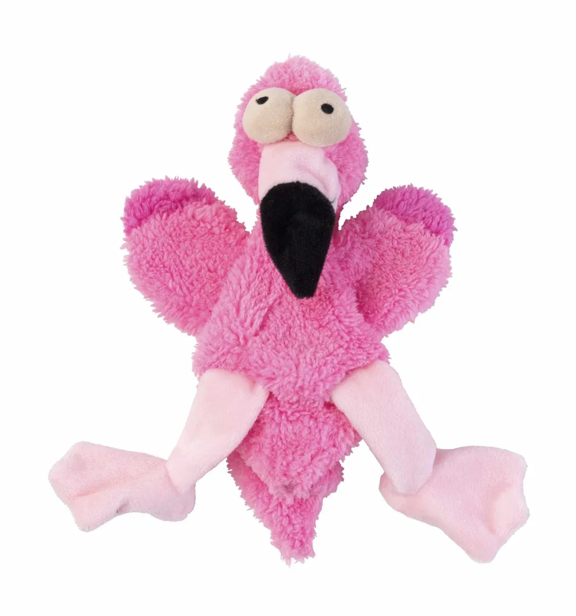 FuzzYard Dog Toy Flat Out Nasties Flo the Flamingo - Image 2