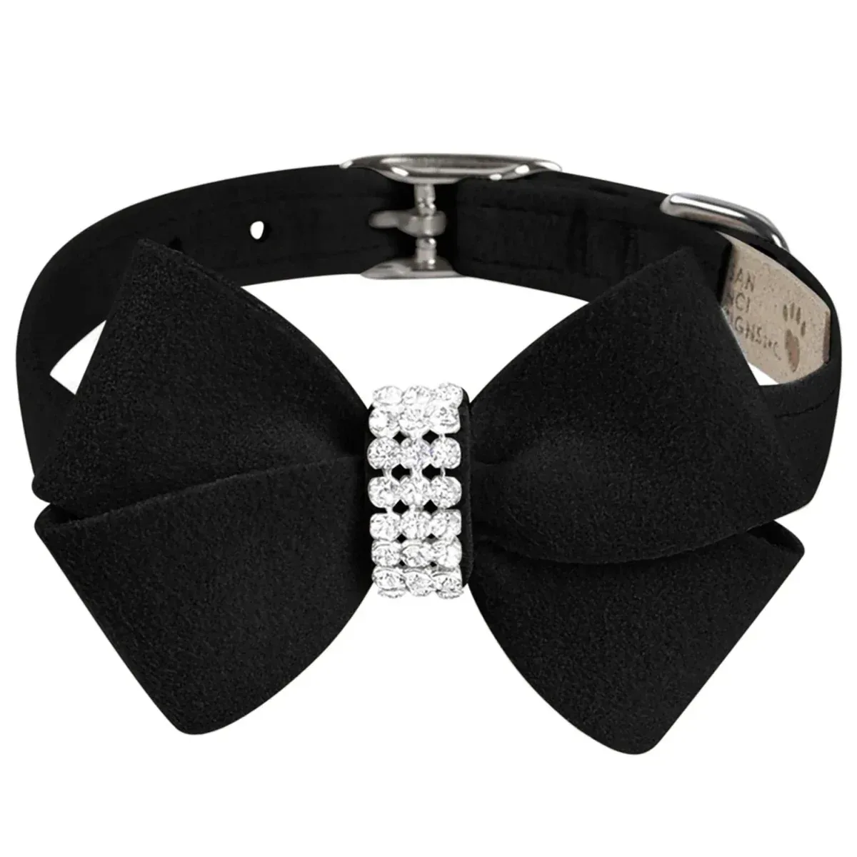Susan Lanci Designs Nouveau Bow Dog Collar - Image 2