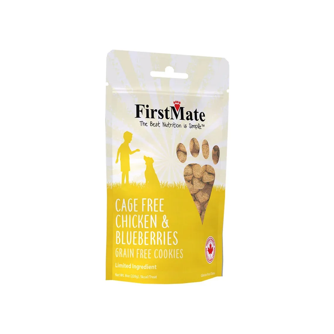 FirstMate Limited Ingredient Grain Free Cookies Treats for Dogs