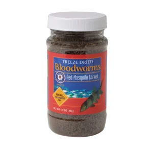 San Francisco Bay Brand Bloodworms Freeze-Dried Fish Food, 0.5 oz