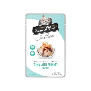 Fussie Cat Premium Pouch Wet Cat Food in Aspic