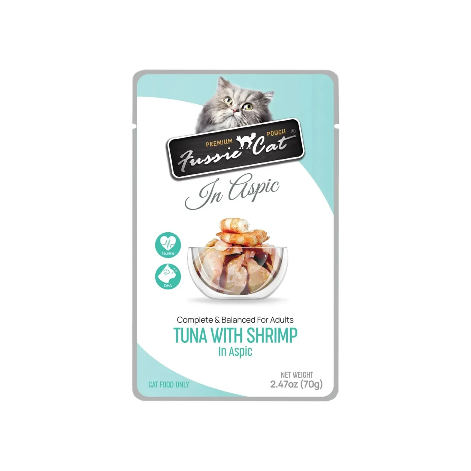 Fussie Cat Premium Pouch Wet Cat Food in Aspic