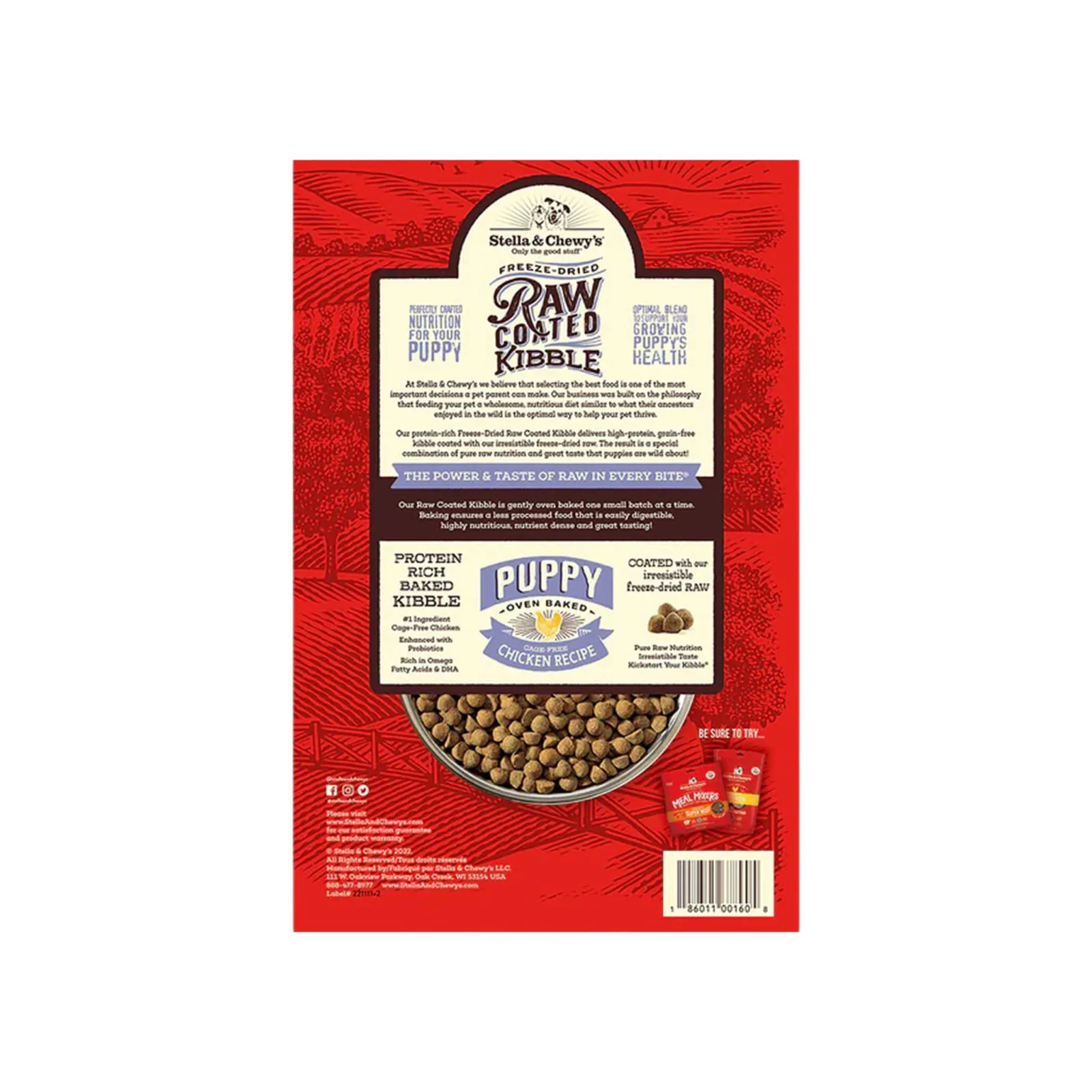 Stella & Chewy's Raw Coated Puppy Food - Image 2