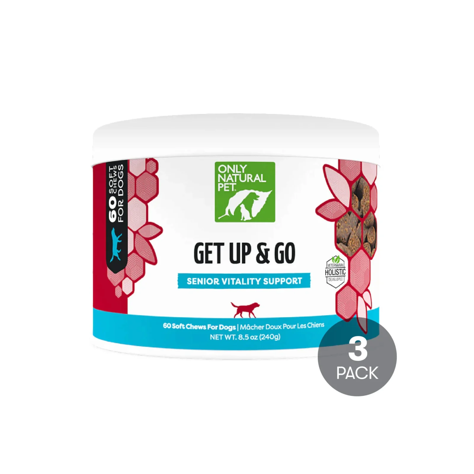 Only Natural Pet Get Up & Go Joint Support Supplement Soft Chews for Dogs - Image 2