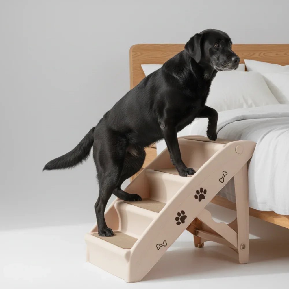 Skatrs 4 Step Easy Access Pet Stairs for Dogs & Cats - Image 2