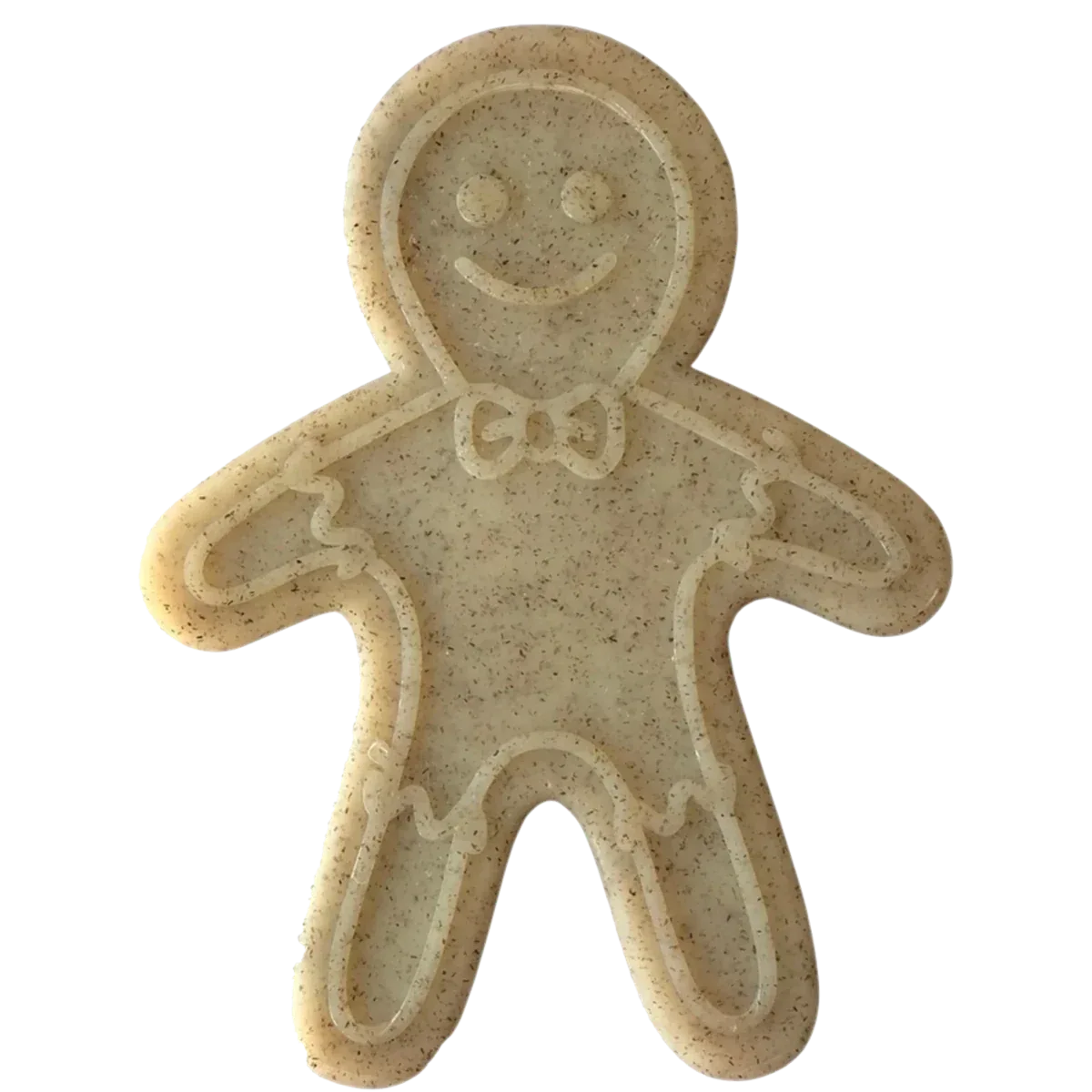 SP Gingerbread Man Ultra Durable Nylon Dog Chew Toy for Aggressive Chewers