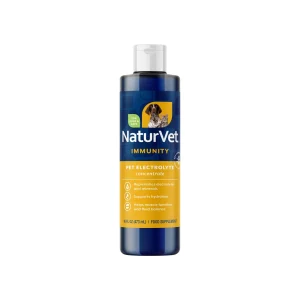 NaturVet Pet Electrolyte Concentrate Hydration Support for Dogs & Cats