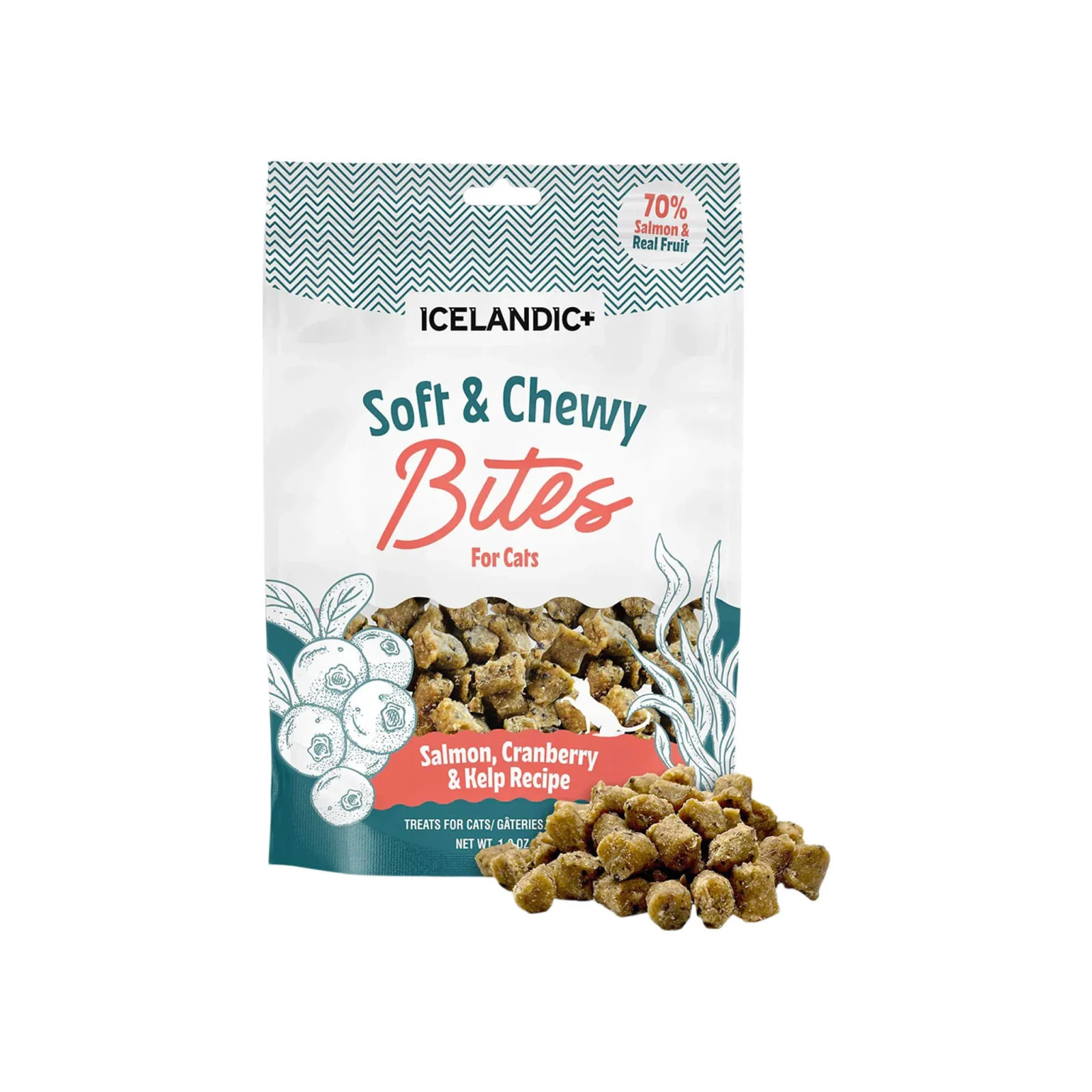 Icelandic+ Soft & Chewy Bites with Kelp for Cats - Image 2