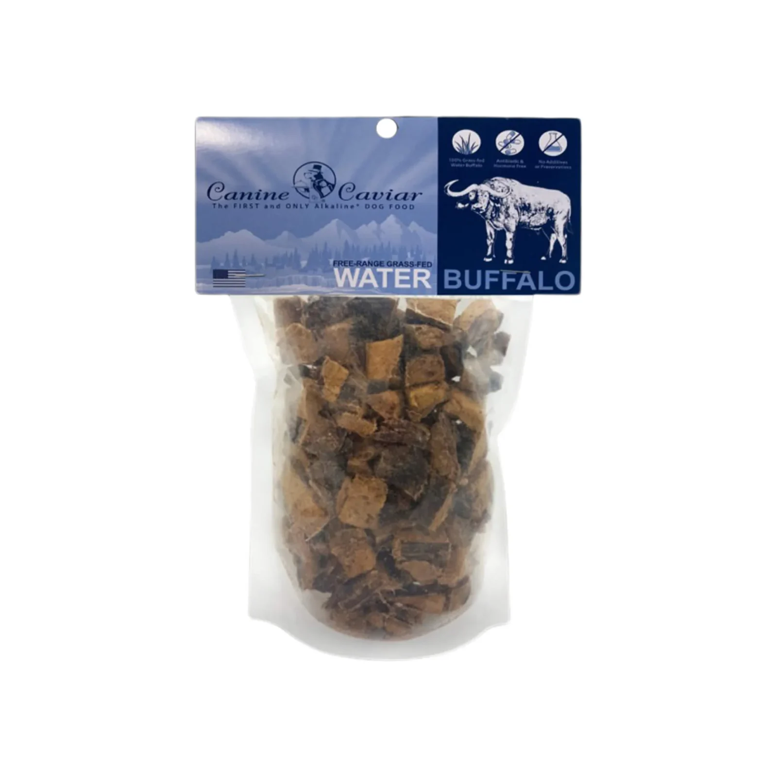 Canine Caviar Single Ingredient Water Buffalo Organ Treats for Dogs