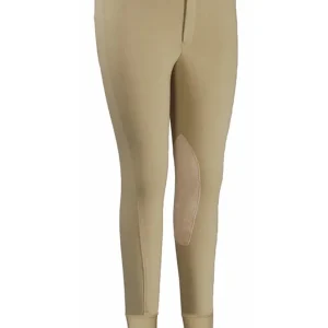 TuffRider Men's Cotton Knee Patch Breeches