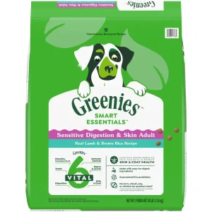 Greenies Smart Essentials Sensitive Digestion and Skin Lamb and Brown Rice Adult Dry Dog Food