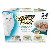 Fancy Feast Grilled Seafood Variety Pack Wet Cat Food