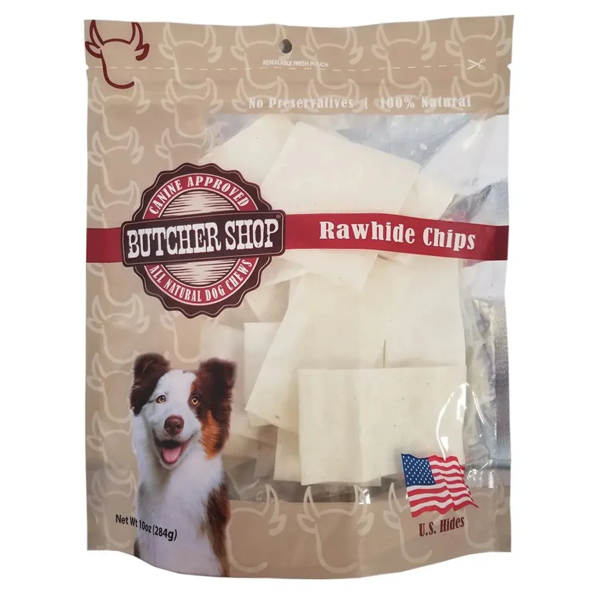 10 oz Rawhide Chips Strips - Image 2