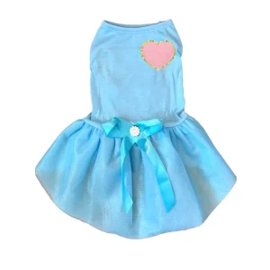 Chenille Heart Dog Dress by Bark Fifth Avenue