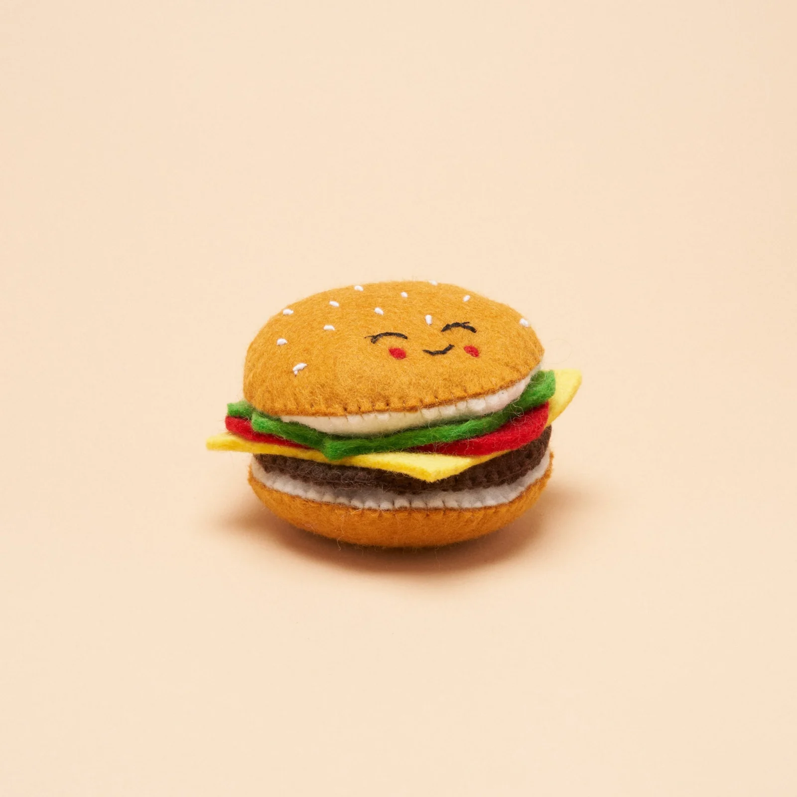 Burger Squeaker Toy - Image 2