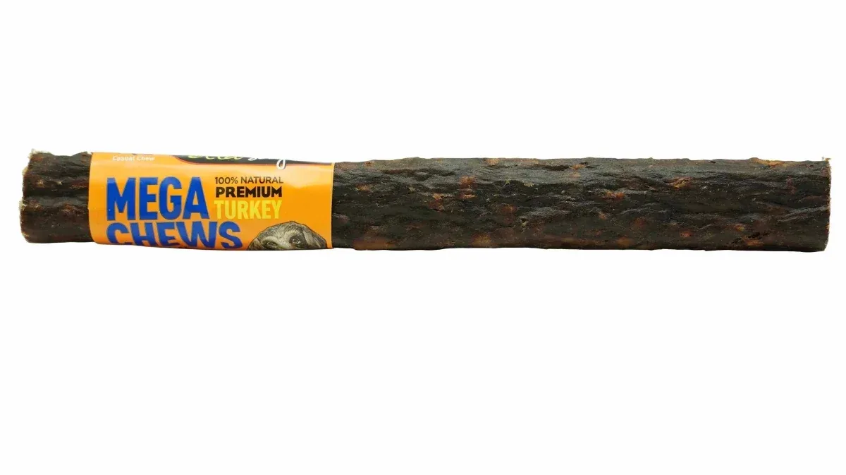Etta Says! Mega Crunchy Turkey Dog Chews 10 in