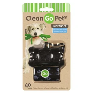 CG Bone Waste Bag Holder Black