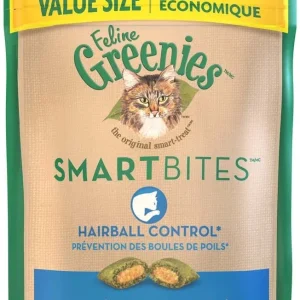 Greenies Feline SmartBites Healthy Indoor Cat Treats Tuna, 4.6 oz