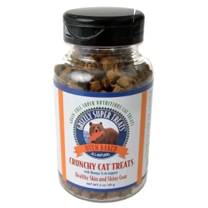 Grizzly Super Cat Treats for Cats, Wild Salmon, 5 oz, 300+ ct