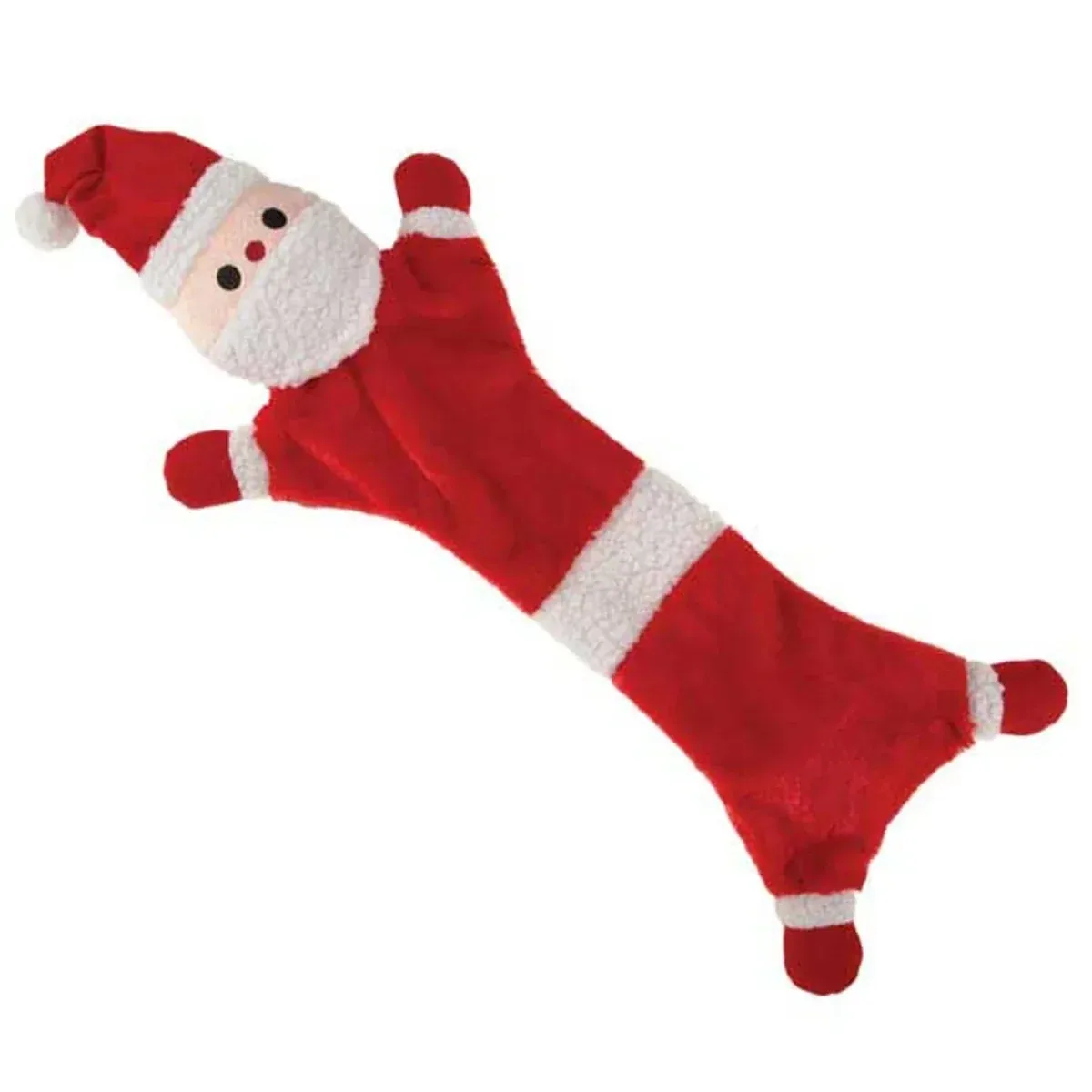 Zanies Festive Unstuffies Santa - Image 2