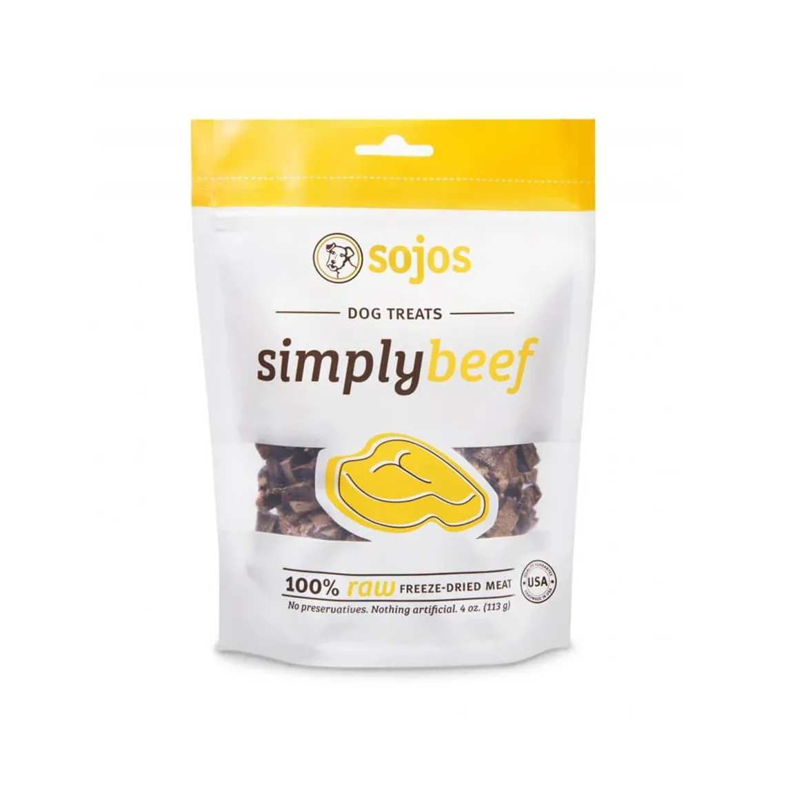 Sojos Simply Meat Freeze Dried Raw Dog Treats