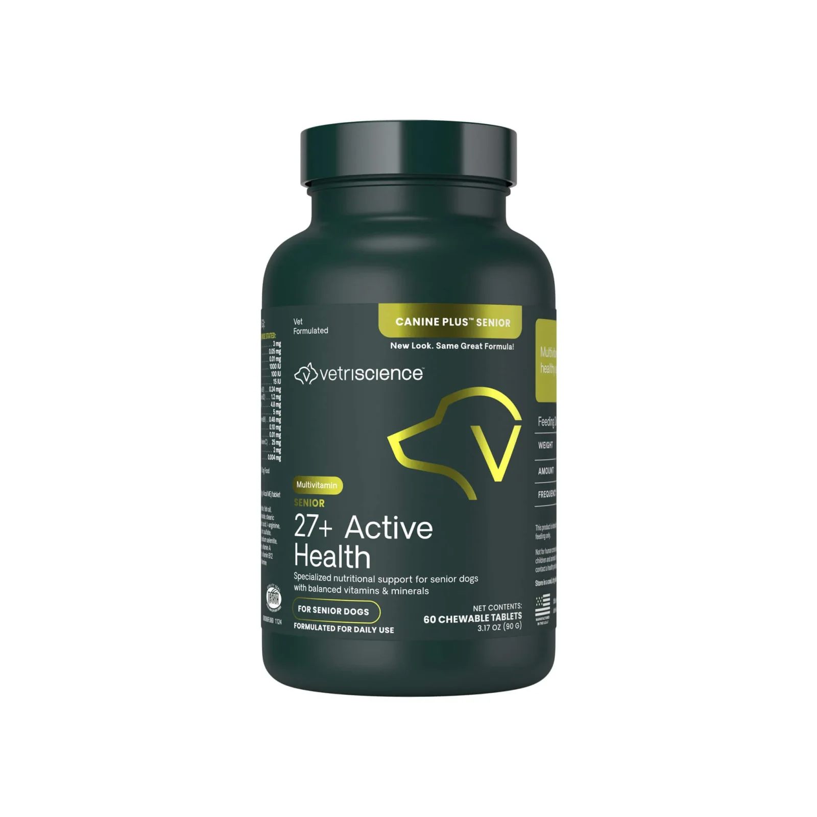 VetriScience Senior 27+ Active Health Multivitamin for Senior Dogs
