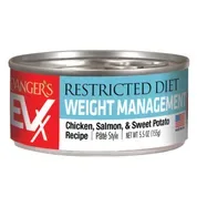 Evangers EVX Restricted Diet Weight Management Chicken, Salmon & Sweet Potato Recipe Wet Cat Food