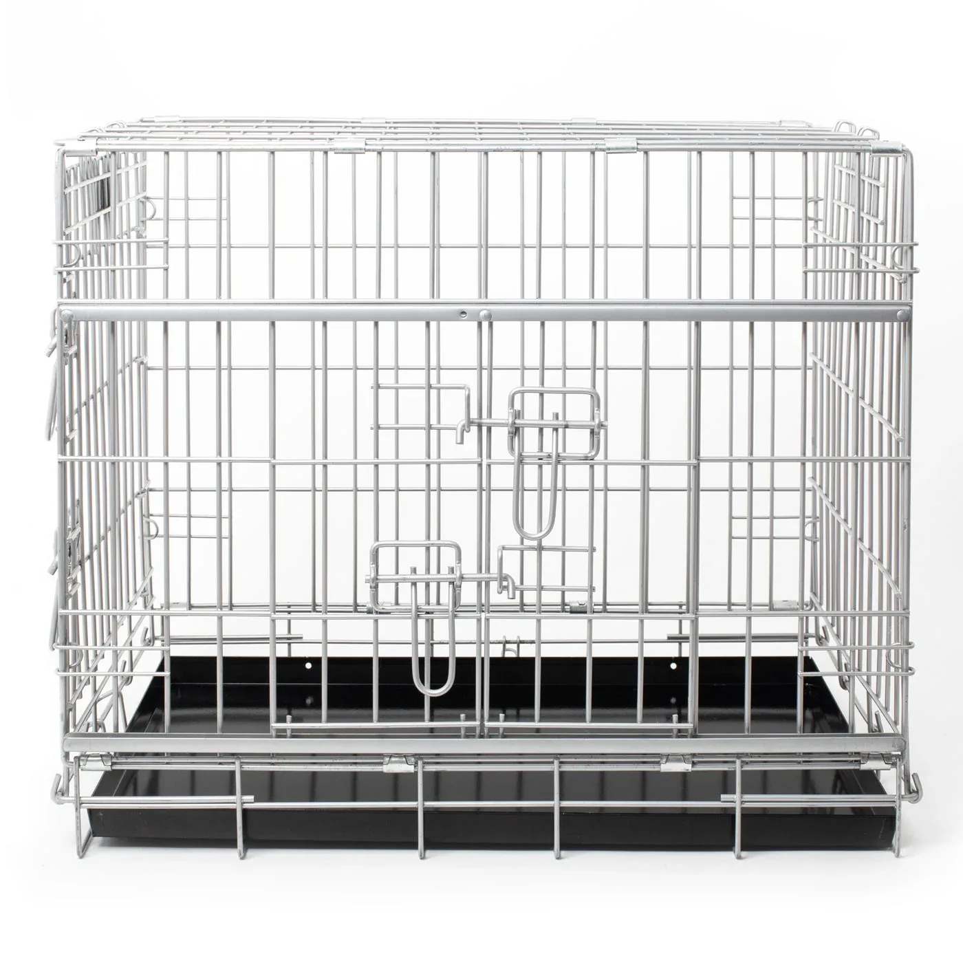 Imperfect Sliding Door Dog Crate in Grey by Lords & Labradors - Image 2