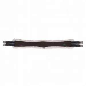 Henri de Rivel Equicool Fleece Girth - Moisture Wicking Anatomical Horse Girth with Stainless Steel Hardware