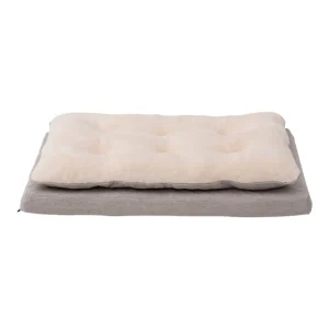 Territory Dog & Cat Khaki Pillow Top Bed, 42 in x 28 in