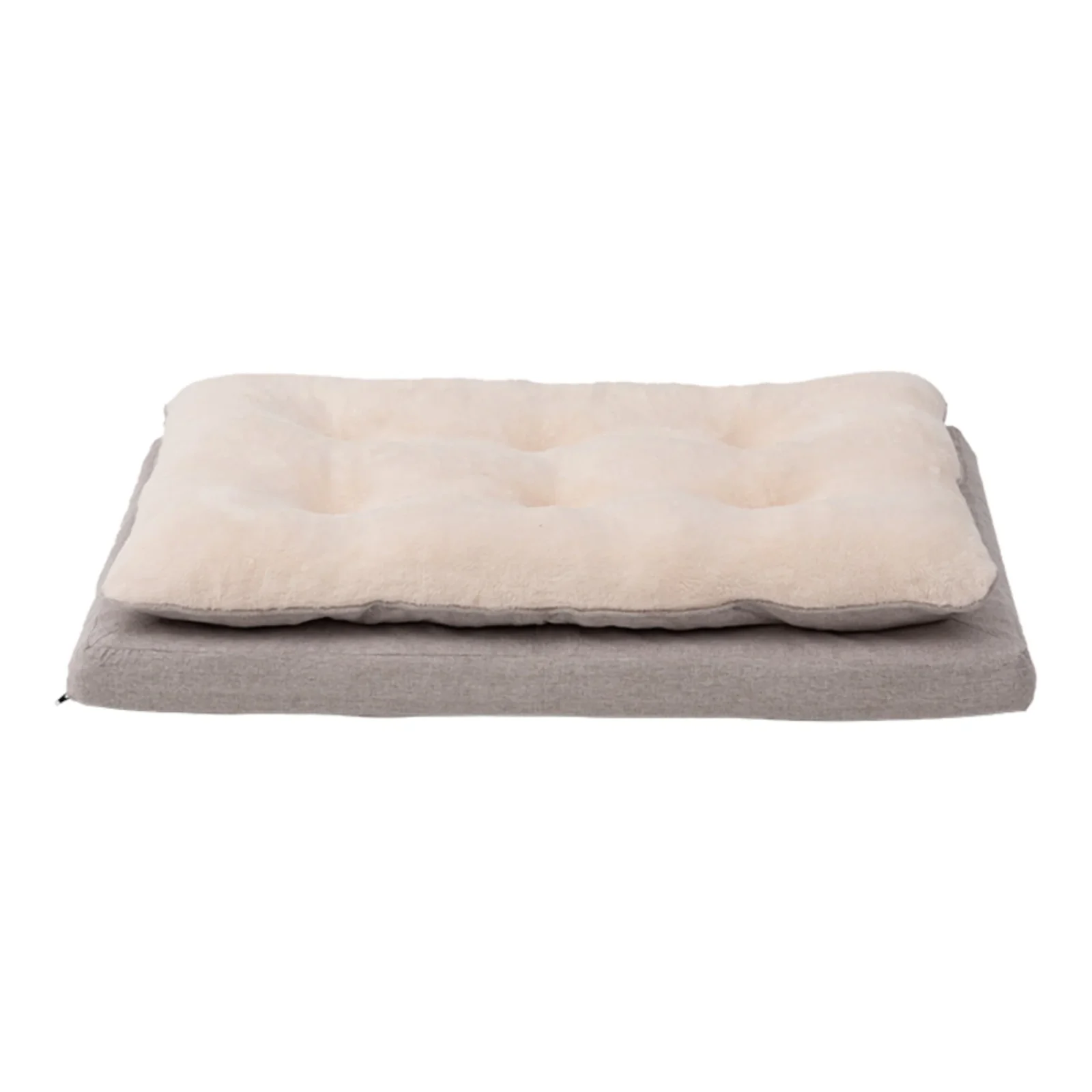 Territory Dog & Cat Khaki Pillow Top Bed, 42 in x 28 in