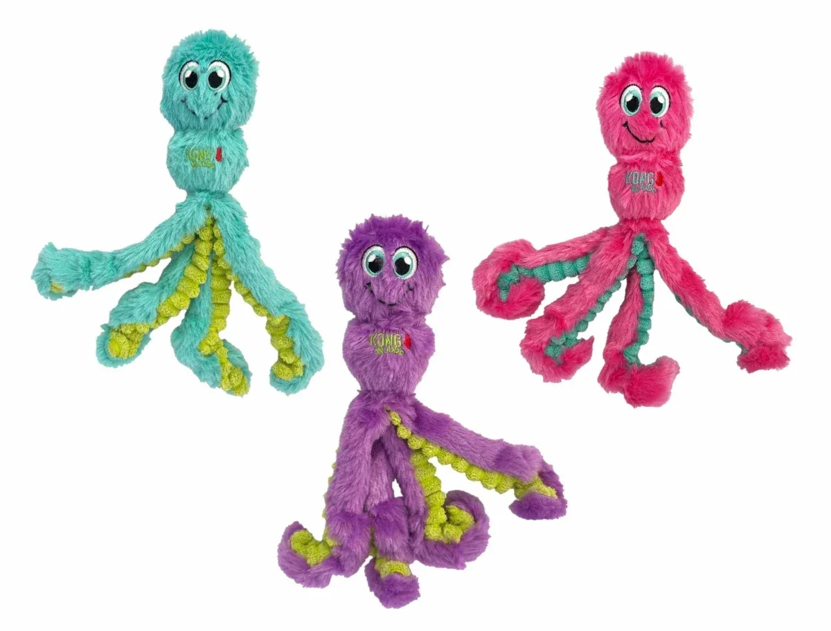 KONG Wubba Octopus Dog Tug Dog Toy Assorted