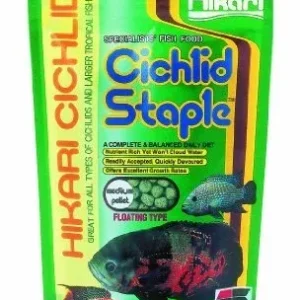Hikari Cichlid Staple - Medium Pellets - 2 oz