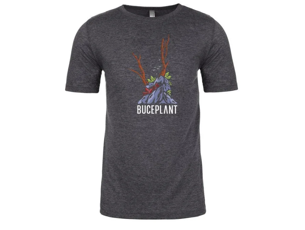 Buce Plant Scape Tee - Dark Charcoal