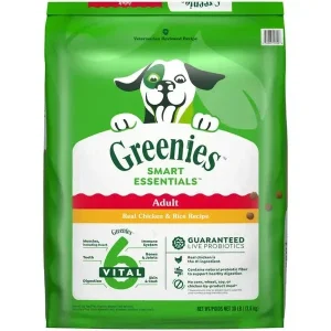 Greenies Smart Essentials High-Protein Chicken and Rice Adult Dry Dog Food