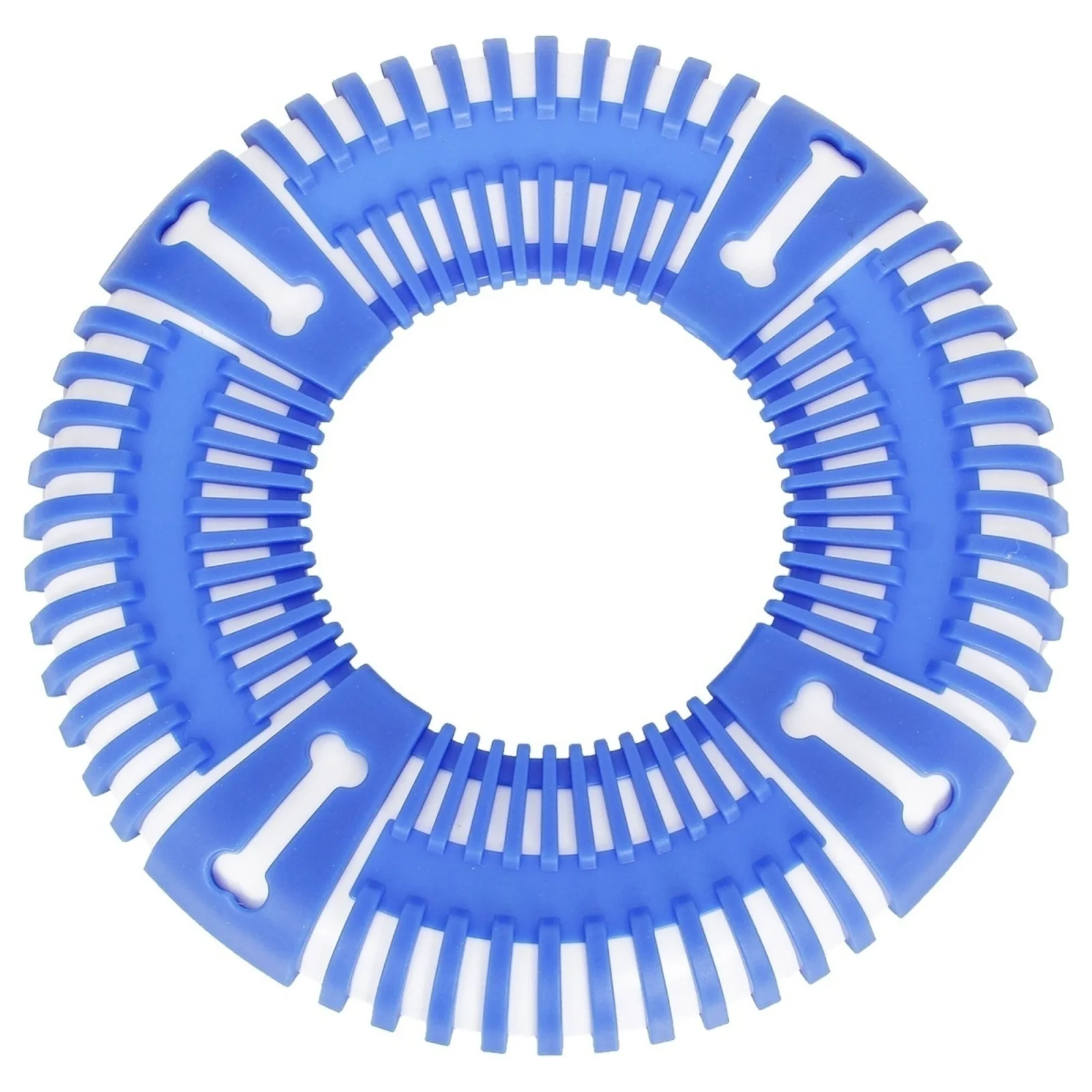 Pet Life ® 'Denta-Bark' Sporty Durable Flexible Toss and Fetch Frisbee Oral Hygiene Pet Dog Toy